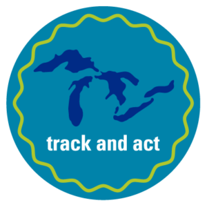 Great Lakes Track and Act Logo