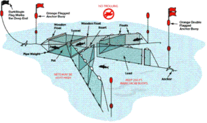 Generalized trap net diagram